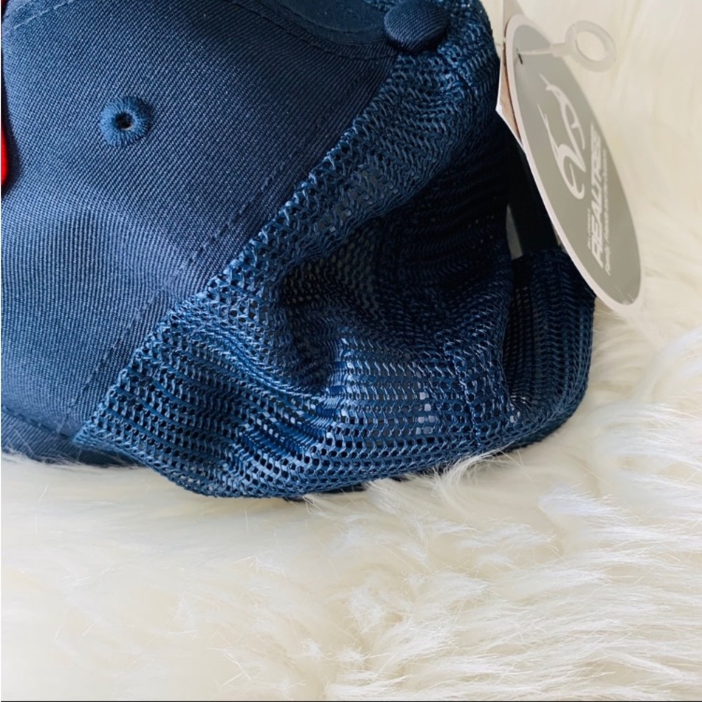 NWT Realtree Men’s Navy Blue Patriotic Baseball Hat - Picture 4 of 7